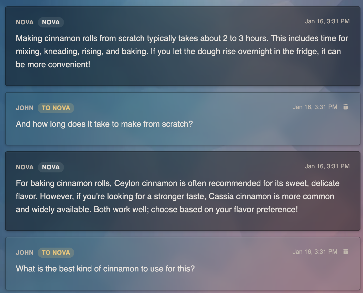 Task conversations arrive in Neuralist